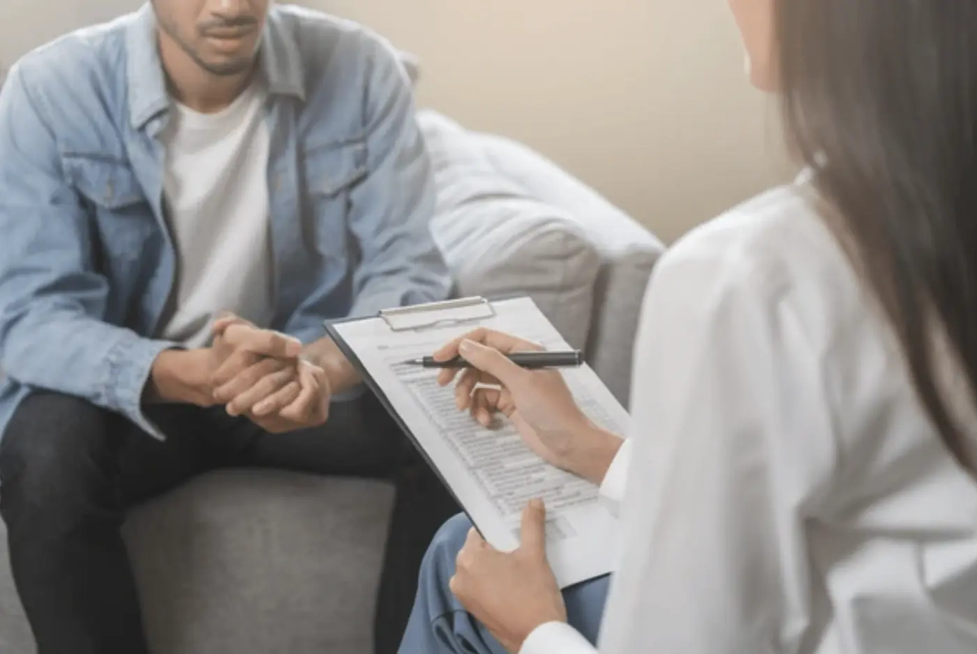 Child engaged in focused play